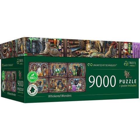 Puzzle 9000 elementów Whiskered Wonders Lisa Parker Trefl