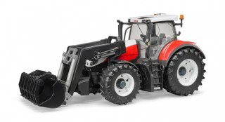 Traktor Steyr 6300 Terrus CVT z ładowaczem BRUDER