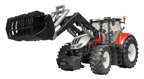 Traktor Steyr 6300 Terrus CVT z ładowaczem BRUDER