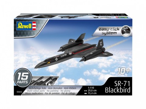 Model plastikowy SR-71 Blackbird Easy-Click 1/110 Revell