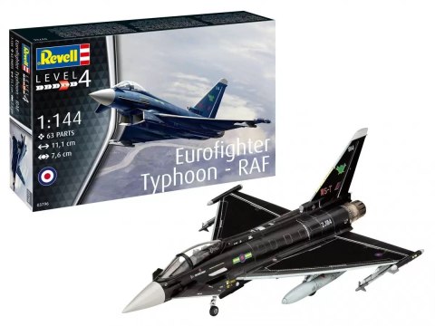 Model plastikowy Samolot Eurofighter Typhoon RAF 1/144 Revell