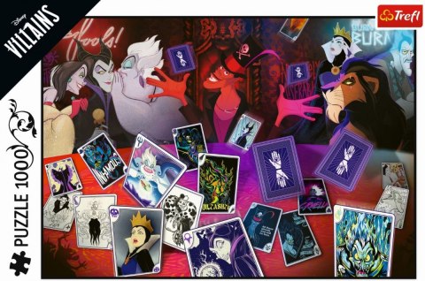 Puzzle 1000 elementów Disney Villains Dobra passa Trefl