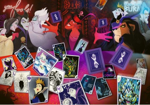 Puzzle 1000 elementów Disney Villains Dobra passa Trefl