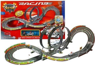 Tor Samochodowy + 2 Auta Mario RC 452cm 20km/h LEAN Toys