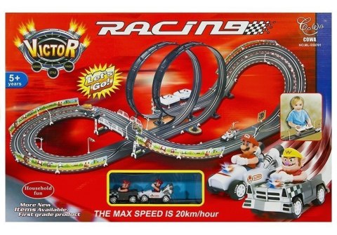 Tor Samochodowy + 2 Auta Mario RC 452cm 20km/h LEAN Toys