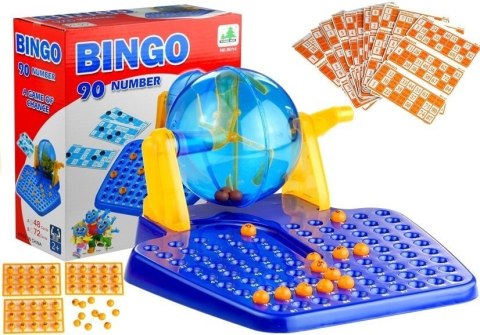 Gra Bingo Lotto MASZYNA LOSUJĄCA Edukacyjna LEAN Toys