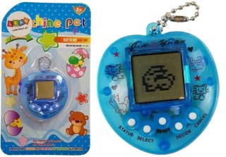 Gra Elektroniczna Tamagotchi Niebieska z krótkim łańcuszkiem LEAN Toys