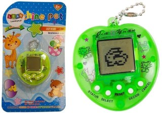 Gra Elektroniczna Tamagotchi Zielona z krótkim łańcuszkiem LEAN TOYS