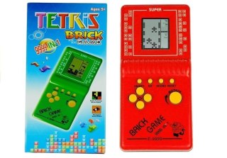 Gra Elektroniczna Tetris Kieszonkowa Czerwona LEAN Toys