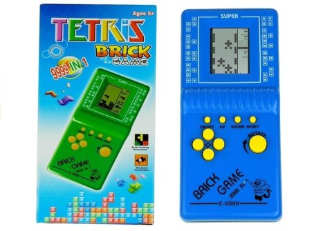 Gra Elektroniczna Tetris Kieszonkowa Niebieska LEAN Toys