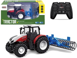 Traktor Zdalnie Sterowany Wał Rolniczy 2,4 G Gumowe Koła LEAN Toys