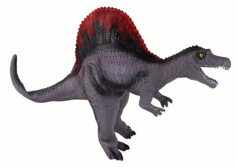 Duża Figurka Dinozaur Spinozaur Dźwięk 36 cm Szary LEAN Toys