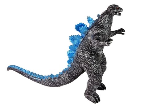 Duża Figurka Godzilla Szara Dinozaur Dźwięk 42cm LEAN Toys