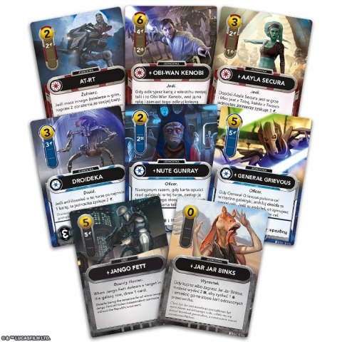 Gra Star Wars: The Deckbuilding Game - Clone Wars (edycja polska) Rebel