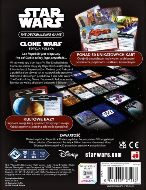 Gra Star Wars: The Deckbuilding Game - Clone Wars (edycja polska) Rebel