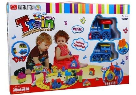 Kolejka Pociąg na Baterie Tom z Dźwiękiem LEAN Toys