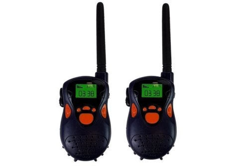 Walkie Talkie Krótkofalówki Zasięg 100 m Granatowe Dla Dzieci LEAN Toys