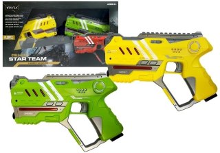 Zestaw Pistoletów Laser Tag 4 drużyny 2 kolory LEAN Toys