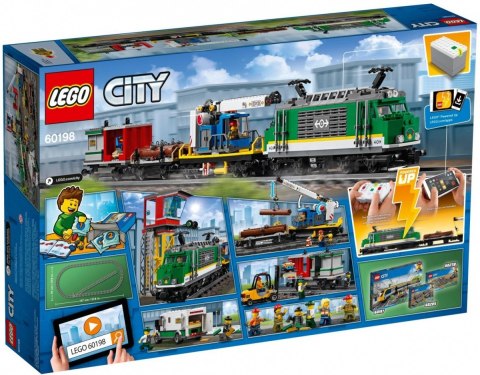 Klocki City 60198 Pociąg towarowy LEGO