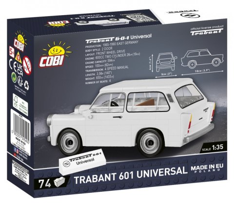 Klocki Youngtimer Collection - Trabant 601 Universal Cobi Klocki