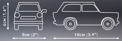 Klocki Youngtimer Collection - Trabant 601 Universal Cobi Klocki