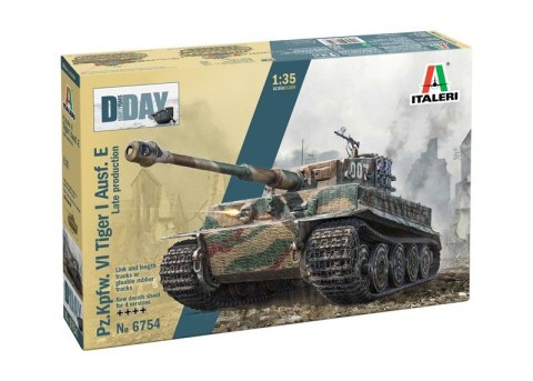 Model plastikowy P.Z.KPFW VI Tiger I ausf Elate Prod. 1/35 Italeri