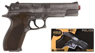 Pistolet policyjny metalowy GONHER 45/1 Pulio