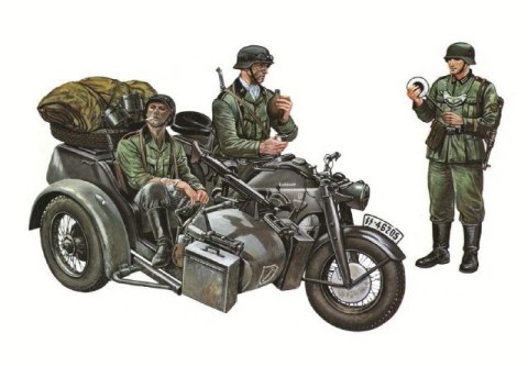 Zundapp KS750 with Sidecar Italeri