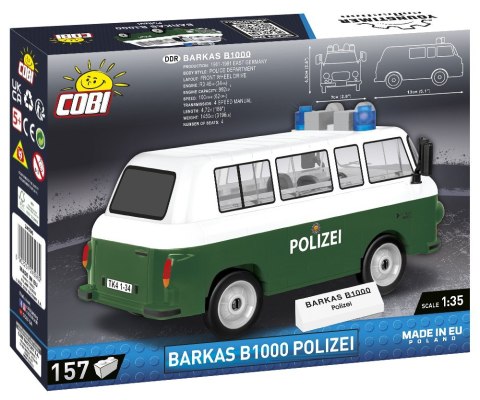 Klocki Barkas B1000 Polizei Cobi Klocki