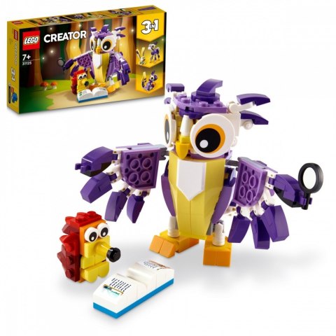 Klocki Creator 31125 Fantastyczne leśne stworzenia LEGO