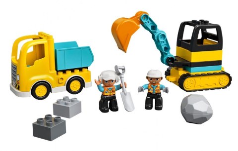 Klocki DUPLO 10931 Ciężarówka i koparka gąsienicowa LEGO