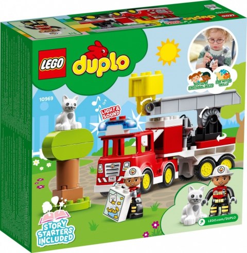 Klocki DUPLO 10969 Wóz strażacki LEGO