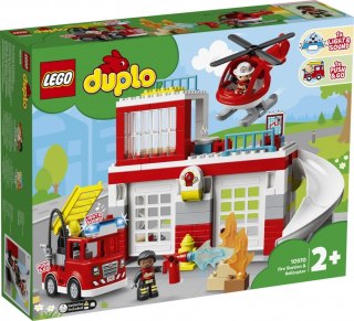 Klocki DUPLO 10970 Remiza strażacka i helikopter LEGO