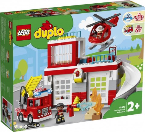 Klocki DUPLO 10970 Remiza strażacka i helikopter LEGO