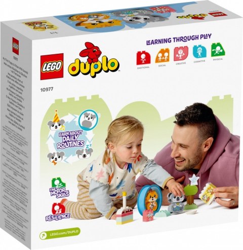 Klocki DUPLO 10977 Mój pierwszy szczeniak i kotek z odgłosami LEGO