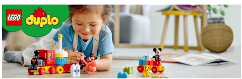 Klocki DUPLO Disney 10941 Urodzinowy pociąg myszek LEGO