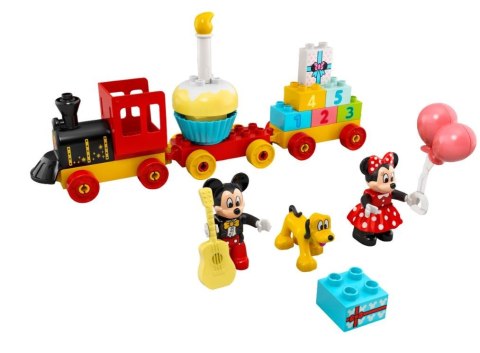 Klocki DUPLO Disney 10941 Urodzinowy pociąg myszek LEGO