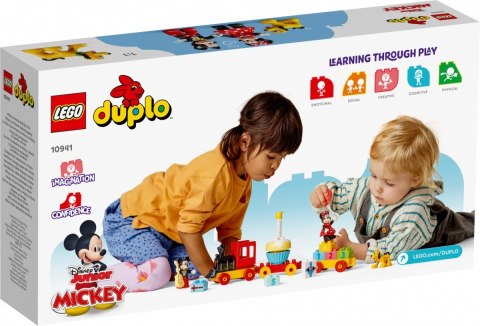 Klocki DUPLO Disney 10941 Urodzinowy pociąg myszek LEGO