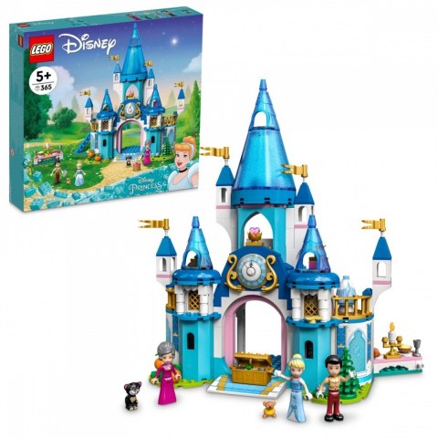 Klocki Disney Princess 43206 Zamek Kopciuszka i księcia z bajki LEGO