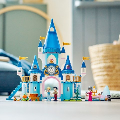 Klocki Disney Princess 43206 Zamek Kopciuszka i księcia z bajki LEGO