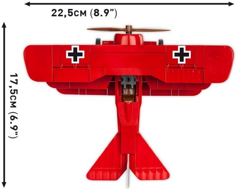 Klocki Fokker Dr.1 Red Baron Cobi Klocki