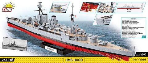 Klocki HMS Hood Cobi Klocki