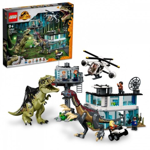 Klocki Jurassic World 76949 Atak giganotozaura i terizinozaura LEGO