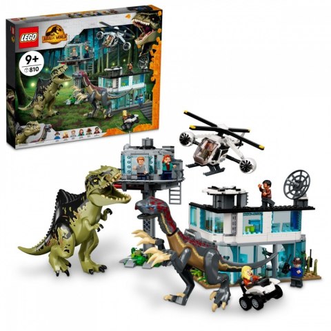 Klocki Jurassic World 76949 Atak giganotozaura i terizinozaura LEGO