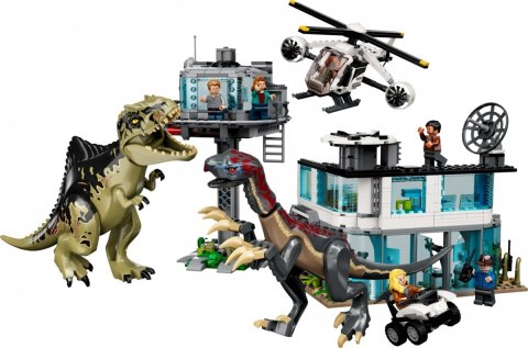 Klocki Jurassic World 76949 Atak giganotozaura i terizinozaura LEGO