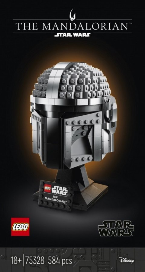 Klocki Star Wars 75328 Hełm Mandalorianina LEGO