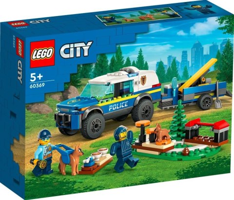 Klocki City 60369 Szkolenie psów policyjnych w terenie LEGO