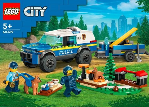 Klocki City 60369 Szkolenie psów policyjnych w terenie LEGO