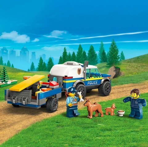 Klocki City 60369 Szkolenie psów policyjnych w terenie LEGO