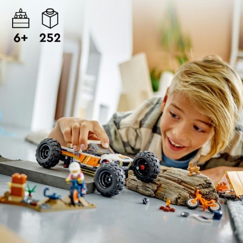 Klocki City 60387 Przygody samochodem terenowym z napędem 4x4 LEGO